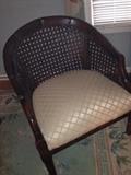 Caned Back Chair