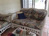 Wicker Love Seat