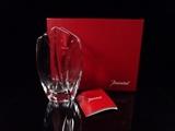 BACCARAT FRANCE CRYSTAL VASE IN ORIGINAL BOX