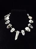 NATURAL ROCK CRYSTAL NECKLACE