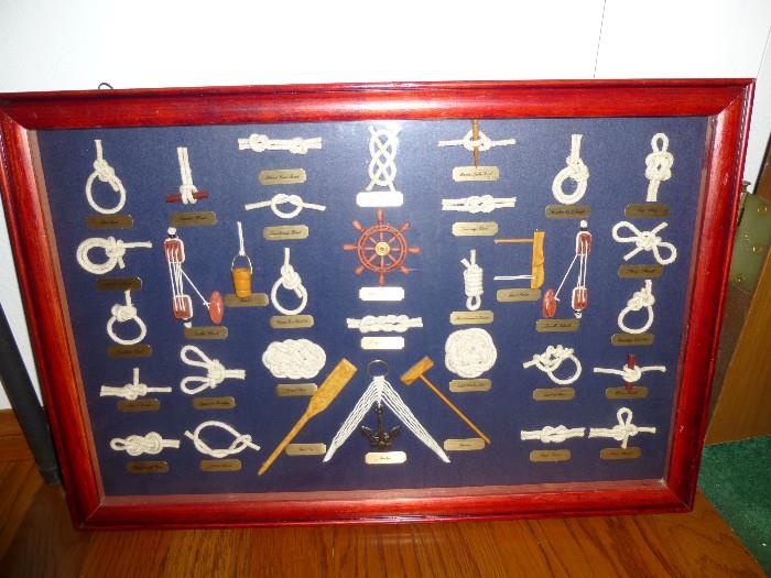 Framed knots, with names