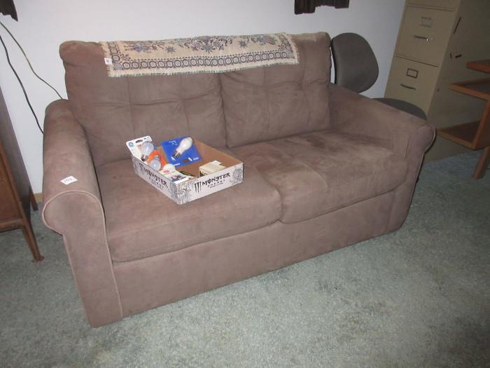 sofa bed, loveseat size