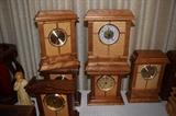 Hand crafted clocks