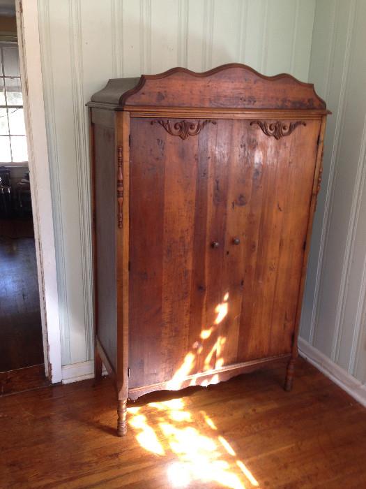 Beautiful Armoire with drawers inside, very old