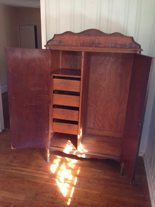 Inside of Armoire