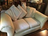 Whit love seat