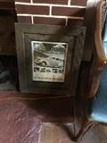 framed Chrysler newspaper