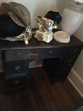 Old desk once owned my folk artist, Nellie Mae Rowe, needs some TLC