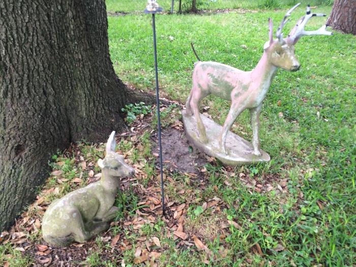 Deer Statues 