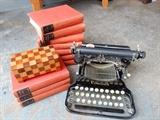 Vintage Typewriters, Books, Lots of Lacquer Boxes