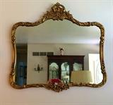 Vintage Baroque Style Mirror