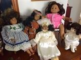 Porcelain Dolls, Doll Benches, Baby Doll & Doll Chair