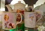 Large Collection of Precious Moments; Mugs, Teapot, Figurines, Snow Globes, Music Boxes, Bells, Etc