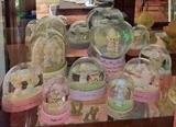 Collection of Precious Moments Snowglobes