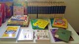 Children's Books & World Encyclopedia Book Collection
