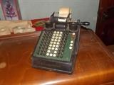 Antique Burroughs adding machine