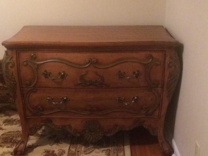 over sized country french reproduction chest