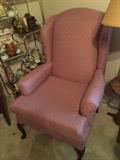 pink wingback
