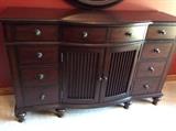 detail of, Dresser with curved front, lots of storage
