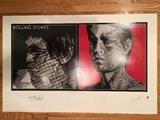 Rolling Stones Signed (in plate) poster