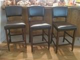 LEATHER BAR STOOLS
