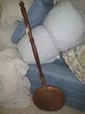 VINTAGE COPPER BED WARMER