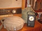 VINTAGE TRANSISTOR RADIO , CANTEENS