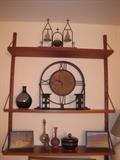 DANISH TEAK WALL SHELVING 