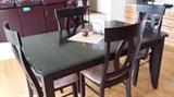 Canadel Furniture dining table with 6 chairs and leaf (2 chairs and leaf not shown)
