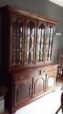 China hutch, matches dining table