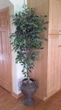 Artificial tree in urn