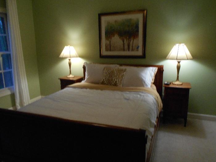 Queen bedroom set (mattress & bedding NOT included)