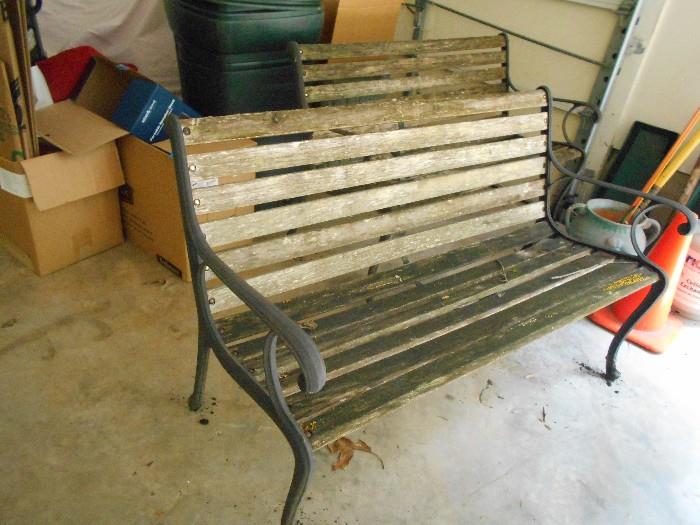 outdoor benches, 2 of these