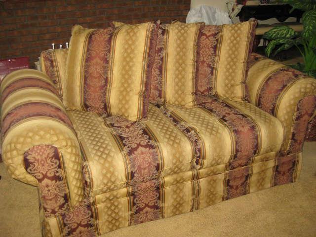 Clean and well kept matching loveseat
