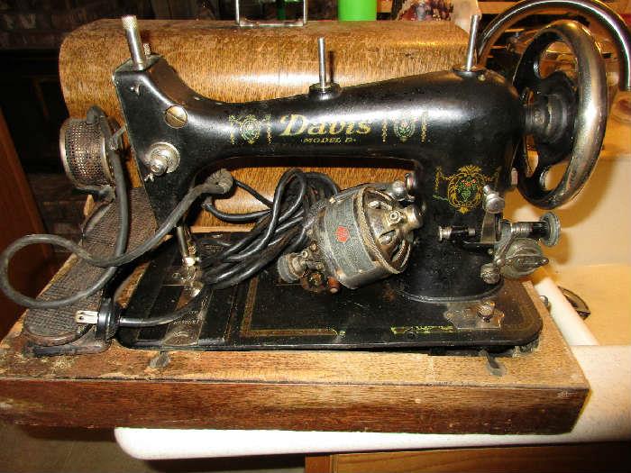 Antique Davis Sewing Machine