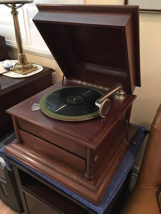 Columbia Victrola in very nice condition complete with a package of needles.
