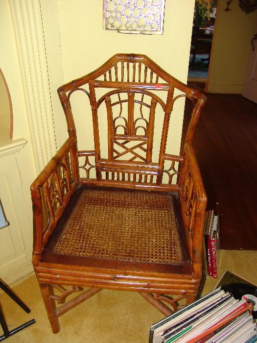 Cane chain chair 