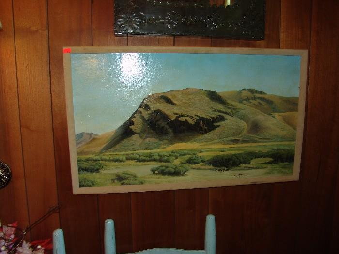Western plateau painting