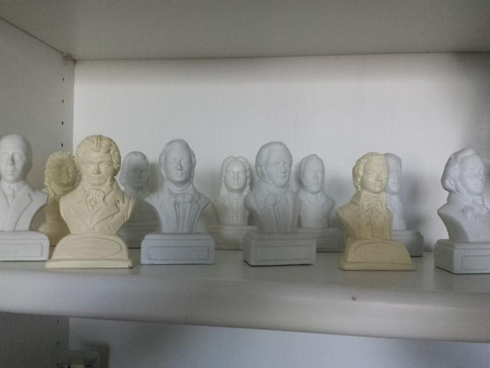 composers busts