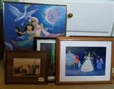 Disney lithographs