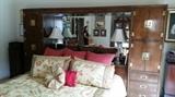 Vintage Henredon Bridge King Bed Unit
