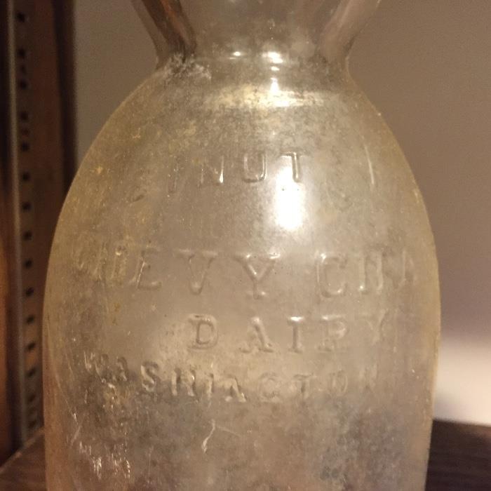 Chevy Chase Dairy bottle