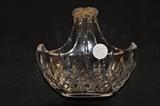 Waterford crystal basket - signed