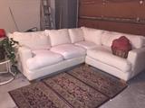 Quatrine New Yorker 8x7 sectional!  (Needs slipcover) 