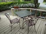 vintage iron outdoor furniture