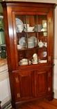 Henkel Harris Cherry corner cupboard