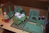 view inside doll house
