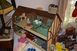 Antique doll house