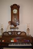 Organ and Wall Clock