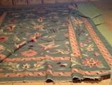 Large Dhurrie rug